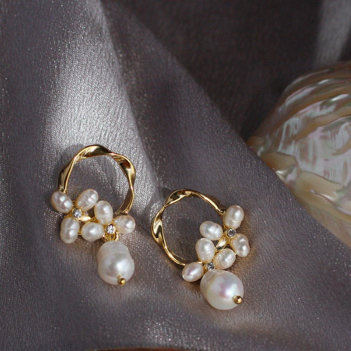 Springtime Blossom Bridal Earrings