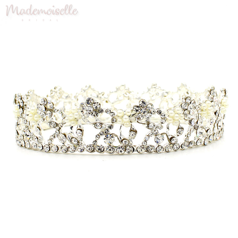 Pearl Classic Crown Tiara