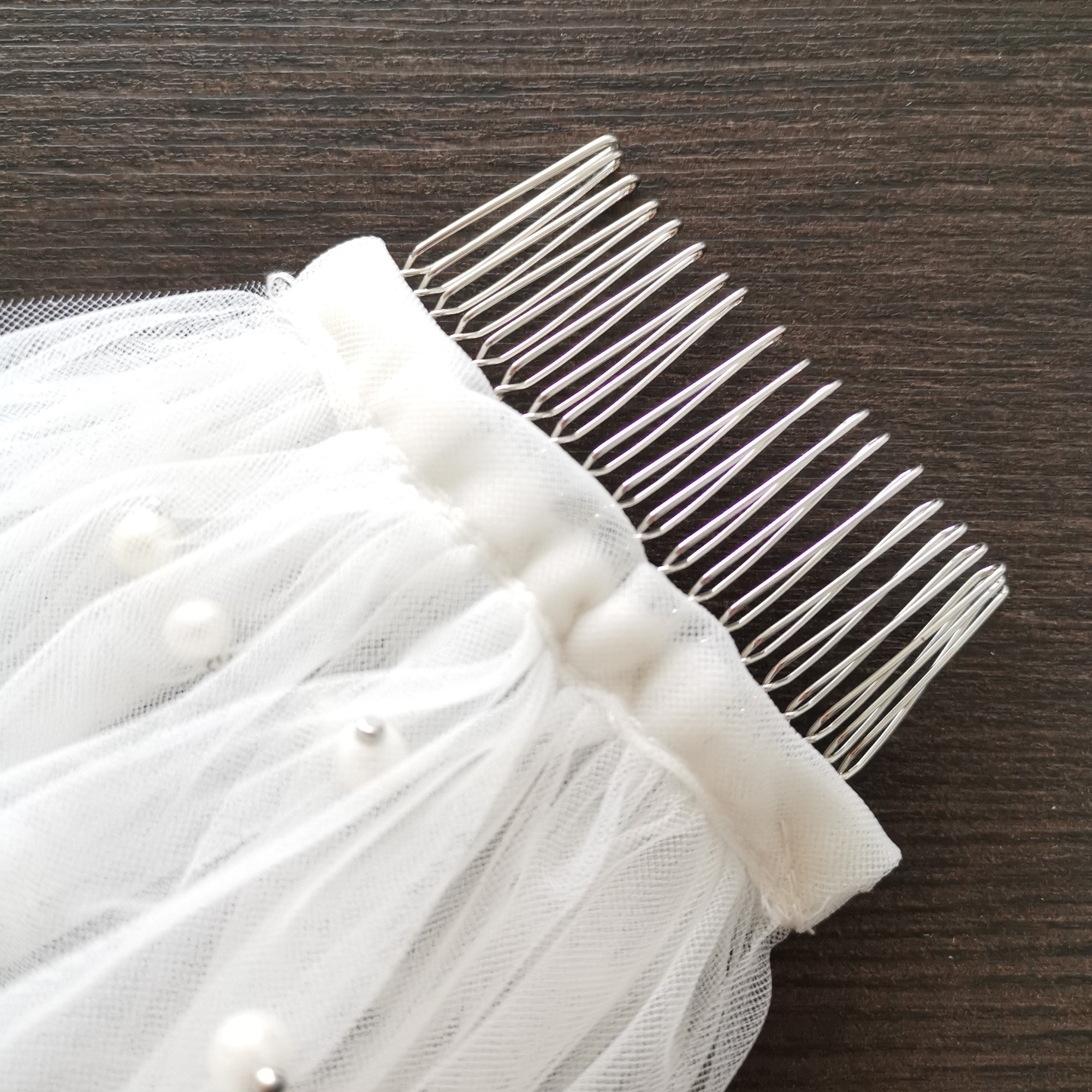 Ways to wear wedding comb