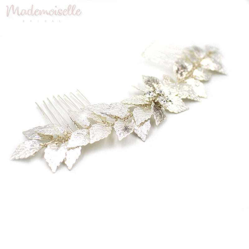 Silver Leaves Double Comb