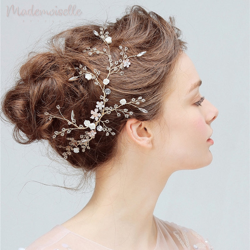 Sugar Flower Branch Hair Vine