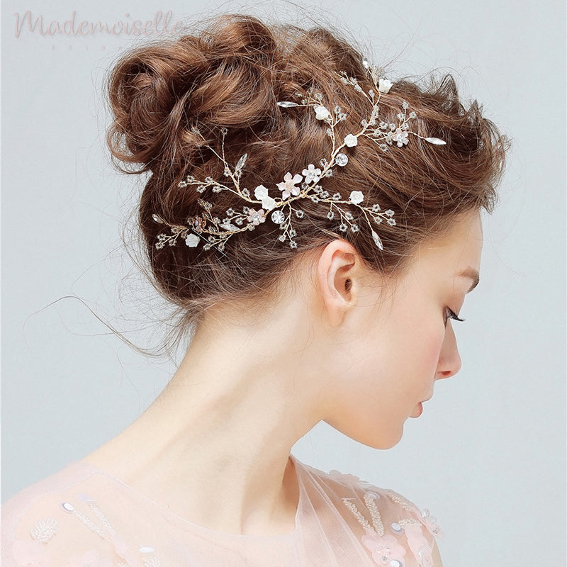 Sugar Flower Branch Hair Vine