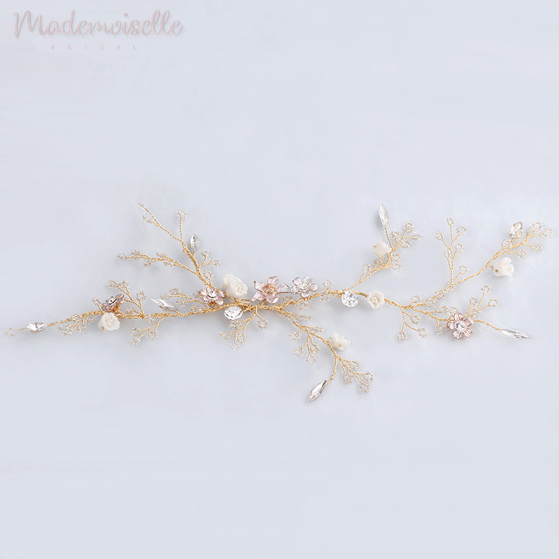 Sugar Flower Branch Hair Vine